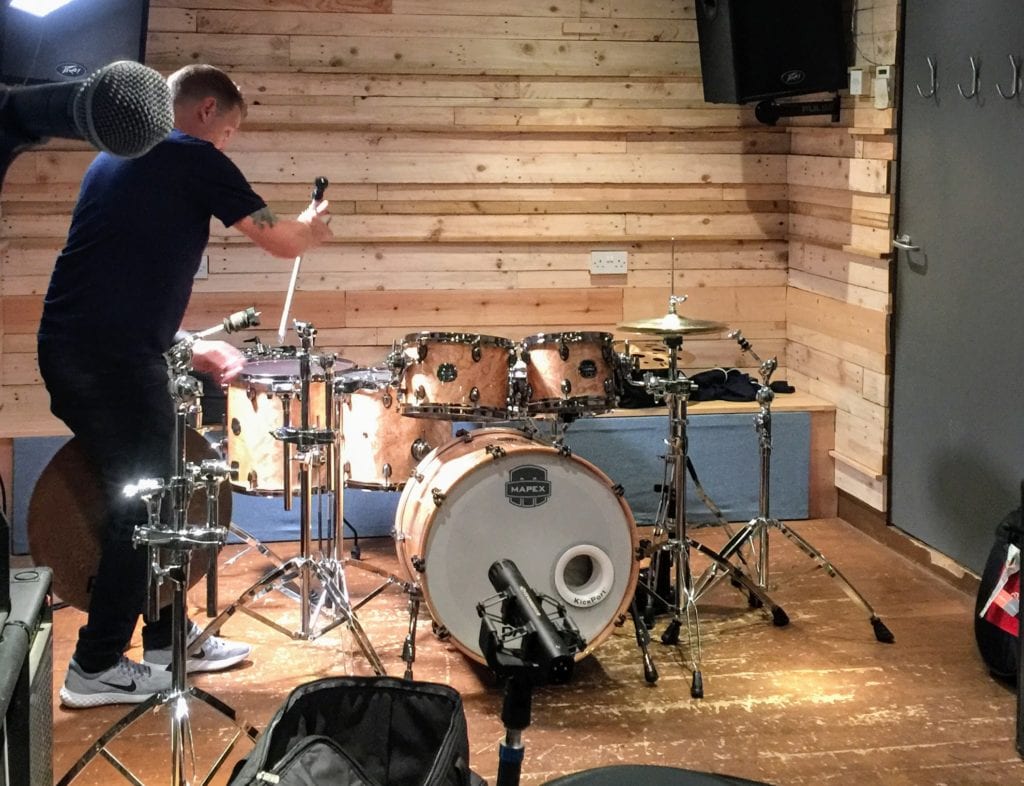 Craig Blundell - Sennheiser PRO Talk-silver street studios
