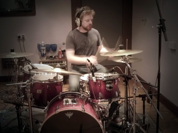 Kill Murray Recording Drums at Silver Street Studios